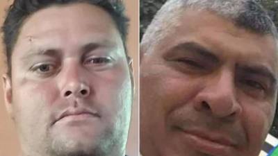 Fotografías en vida de los dos hombres asesinados en Trujillo, Colón.