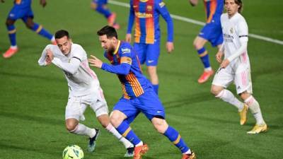 Barcelona y Real Madrid encabezan la lista de los clubes que participarán en la Superliga Europea. Foto AFP.