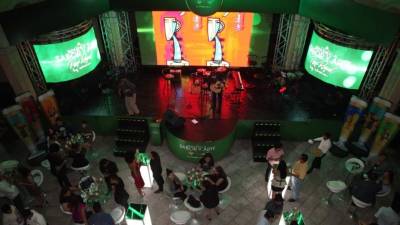 El sabor de Port Royal se fusionó con el arte moderno de Ciserón en el espectacular ambiente del Museo para la Identidad Nacional (MIN) de Tegucigalpa. Fotos: Andro Rodríguez