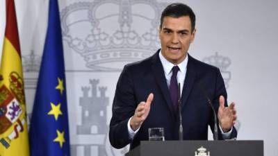 El presidente del gobierno español, Pedro Sánchez. AFP