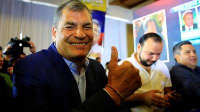 El expresidente Rafael Correa estará este fin de semana en Ecuador.