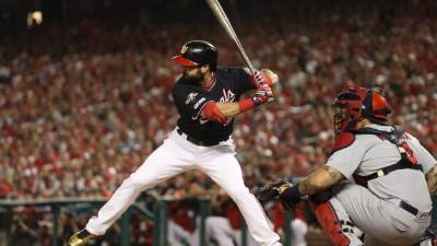 Los Nacionales tienen a serie 3-0 contra Los Cardenales y hoy jugarán el cuarto partido.