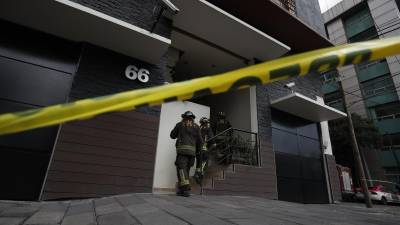 Varias personas resultaron heridas durante el fuerte sismo en México.