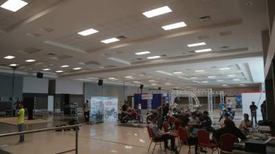 Organización. Participantes y organizadores afinan todo para hoy. Foto: Melvin Cubas.