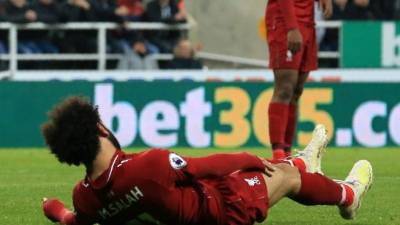 Mohamed Salah es de las figuras del Liverpool en la zona ofensiva. FOTO AFP.