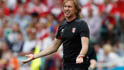 Ricardo Gareca está al frente de Perú desde marzo de 2015.
