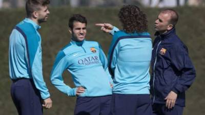 Los defensas no jugarán mañana contra el Osasuna.