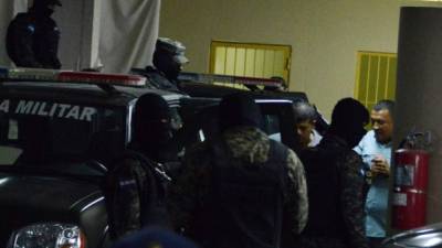 Los cuatro detenidos fueron llevados a la Penitenciaría Nacional de Támara en Tegucigalpa.