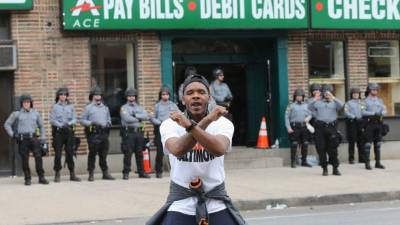 El anuncio de la imputación de los seis agentes desató la euforia entre los habitantes de Baltimore.