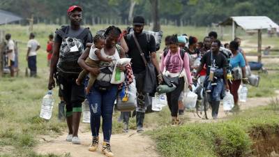 La frontera noroeste de Colombia ha encontrado una veta con la migración haitiana.