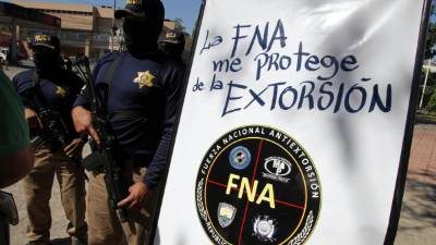 Aproximadamente, el 80% de las extorsiones se hacían desde el interior de