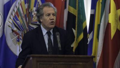 Luis Almagro denunció la acción del gobierno Venezolano que pone en riesgo la democracia en el país.
