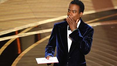 El presentador y comediante estadounidense Chris Rock.
