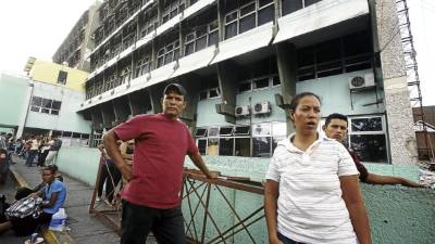 El cuñado, óscar Elvir, y la hermana de la víctima, Griselda Salgado, hablaron sobre el hecho.