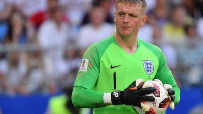 Jordan Pickford mantuvo este sábado su arco en cero goles ante Suecia.