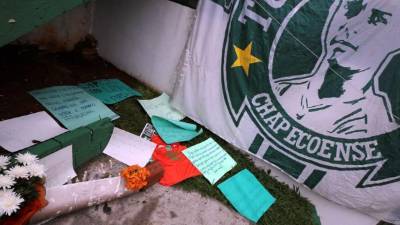La ciudad de Chapecó quedó destrozada por el fatal accidente del Chapecoense.