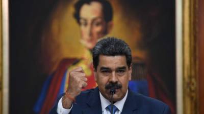 El Gobierno de Trump acusó a Maduro de liderar el cartel de los soles y de conspirar para enviar cientos de toneladas de cocaína a EEUU./AFP.