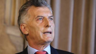 Mauricio Macri, expresidente de Argentina (2015-2019). Foto: AFP