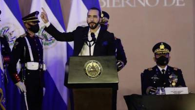 Nayib Bukele, presidente El Salvador. Fotografía: EFE.