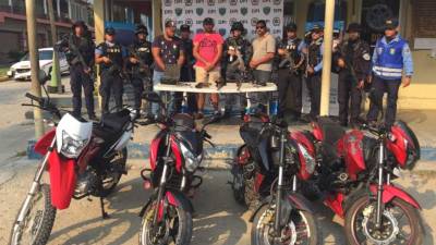 Los detenidos fueron fueron puestos a las órdenes de las instancias de justicia correspondientes.