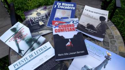 Fotografía que muestra algunos de los títulos que se presentarán en la sexta edición del Festival Vista de Miami, en Miami, Florida (EE.UU.). EFE