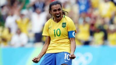 La delantera brasileña Marta Vieira da Silva tiene un palmarés espectacular. Acá te lo presentamos.