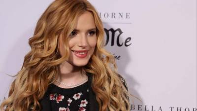 La hermosa actriz Bella Thorne. Foto: Getty.