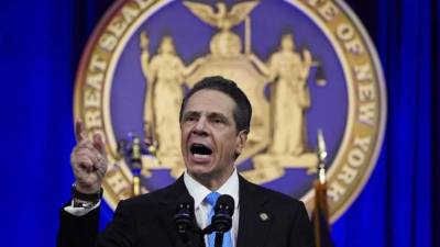 El gobernador de Nueva York, Andrew Cuomo. EFE/EPA/JAMES KEVIOM/Archivo