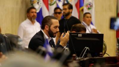 Nayib Bukele, presidente de El Salvador. Foto: EFE