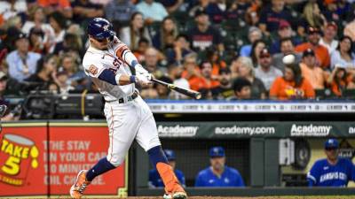 Los Astros ganaron la serie ante Kansas City y lideran la Conferencia Oeste de la Liga Americana.