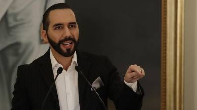 El presidente Nayib Bukele.