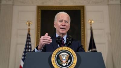 Biden advirtió que EEUU enfrenta la peor parte de la pandemia de coronavirus./AFP.