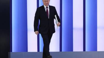 El presidente ruso, Vladimir Putin, rindió hoy su discurso anual afirmando que continuará la guerra en Ucrania.