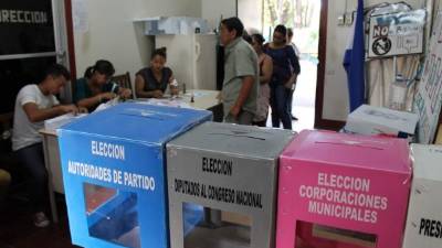 Las elecciones generales están programadas para el 26 de noviembre próximo.