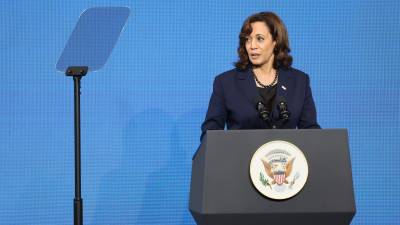 Kamala Harris, vicepresidenta de Estados Unidos. Fotografía: EFE