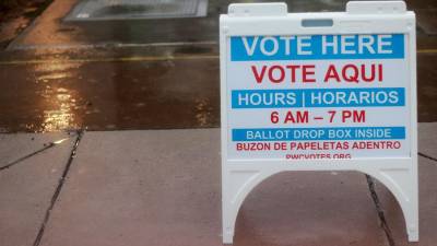 Los centros de votación en Estados Unidos serán fuertemente resguardados el día de las elecciones presidenciales.