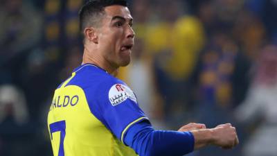Cristiano Ronaldo debutó el pasado domingo con el Al Nassr de Arabia Saudita.