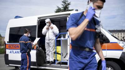 Francia es el quinto país del mundo con más muertos por coronavirus. Foto: AFP