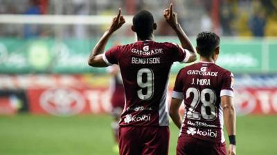 Jerry Bengtson marcó el gol del triunfo del Saprissa contra el Pérez Zeledón.