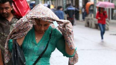 En Tegucigalpa, la tarde de ayer se registraron lluvias.