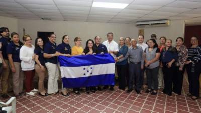 Equipo. El Comité Cívico fue juramentado ayer.