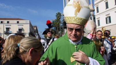 El arzobispo italiano Monseñor Carlo Liberati.