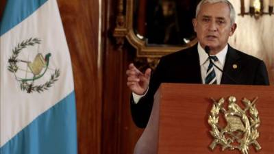 La justicia guatemalteca ordenó el miércoles la captura del presidente, Otto Pérez.