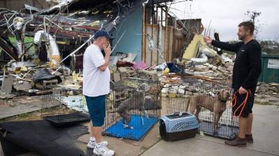 El gobernador Rick Scott pidió a Trump declarar un desastre mayor en Florida tras el azote de Michael./AFP