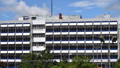 Hospital Escuela en Tegucigalpa.