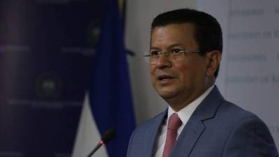En la imagen, el canciller de El Salvador, Hugo Martínez. EFE/Archivo
