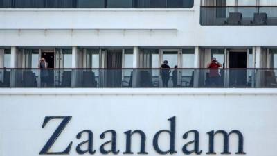 El Zaandam se dirige a las costas de Florida con cuatro muertos a bordo por coronavirus y otros 14 pasajeros infectados./AFP.