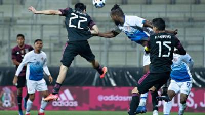 Con un gol de cabeza de Hirving 'Chucky' Lozano, México se impuso 1-0 a Costa Rica. Foto Facebook Selección de México.