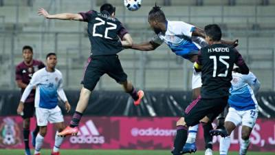 Con un gol de cabeza de Hirving 'Chucky' Lozano, México se impuso 1-0 a Costa Rica. Foto Facebook Selección de México.