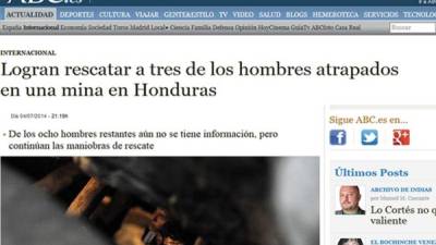 El diario ABC de España es uno de los que más pendientes está de lo que ocurre en Choluteca.